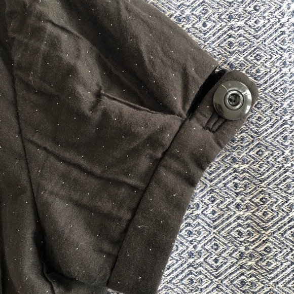 Generra black quilted buttoned jacket size small - Picture 6 of 10